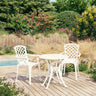 3 Piece Bistro Set Cast Aluminium