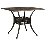 3 Piece Bistro Set Cast Aluminium