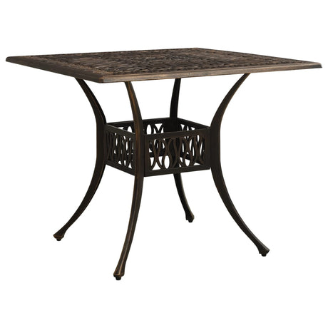 3 Piece Bistro Set Cast Aluminium