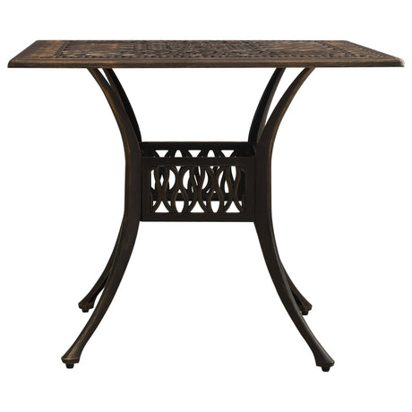 3 Piece Bistro Set Cast Aluminium