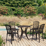 3 Piece Bistro Set Cast Aluminium