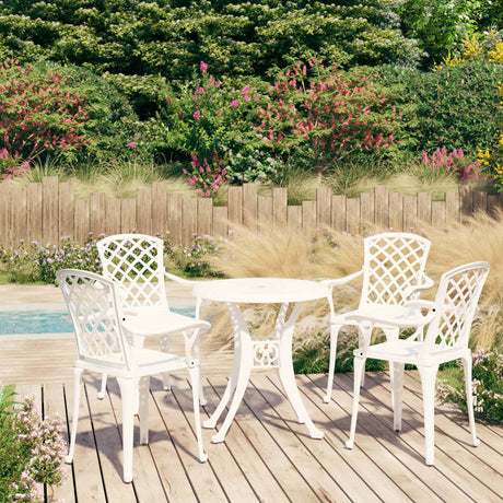 3 Piece Bistro Set Cast Aluminium