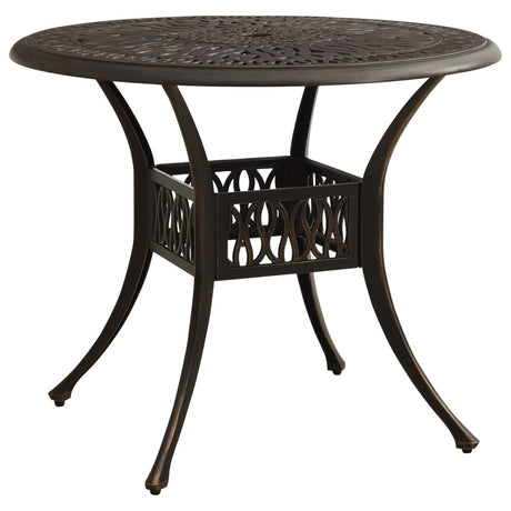 5 Piece Bistro Set Cast Aluminium