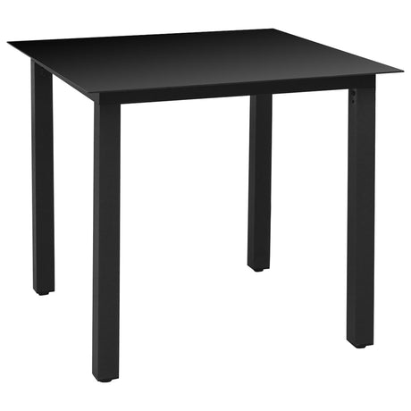 5 Piece Garden Dining Set Aluminium