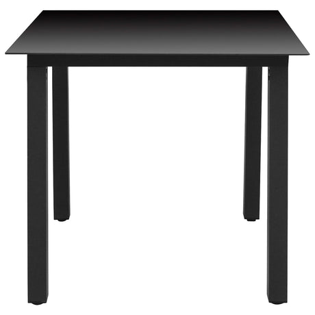 5 Piece Garden Dining Set Aluminium