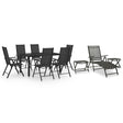 10 Piece Garden Dining Set And Anthracite