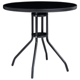 5 Piece Garden Dining Set Aluminium And Textilene