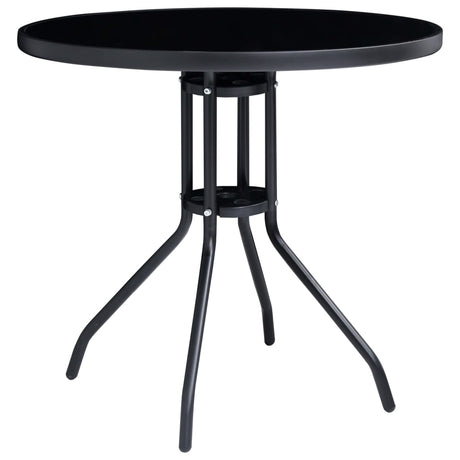 5 Piece Garden Dining Set Aluminium And Textilene