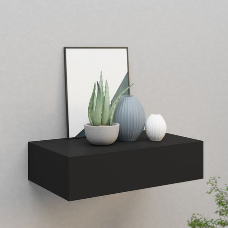 Wall-Mounted Drawer Shelf 40X23.5X10Cm Mdf