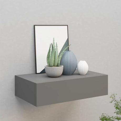 Wall-Mounted Drawer Shelf 40X23.5X10Cm Mdf