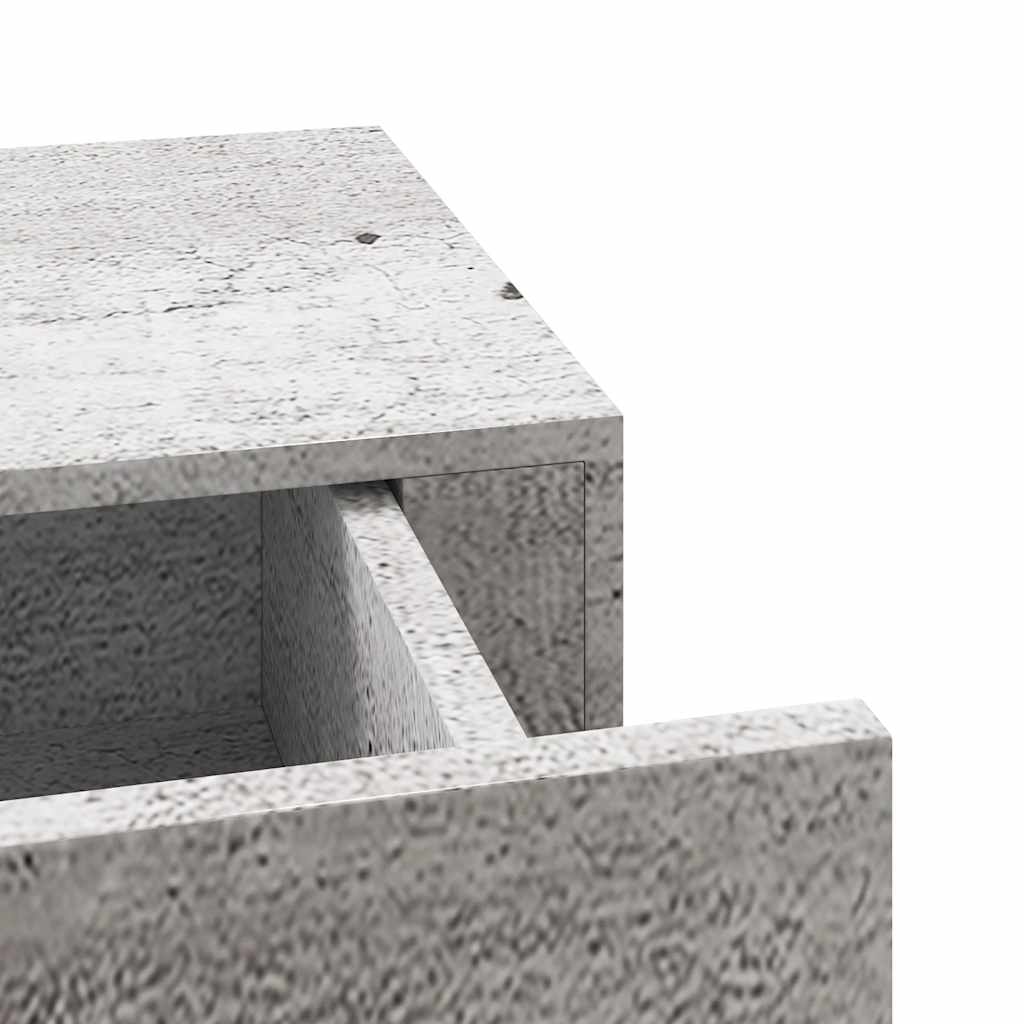 Wall-Mounted Drawer Shelf 40X23.5X10Cm Mdf