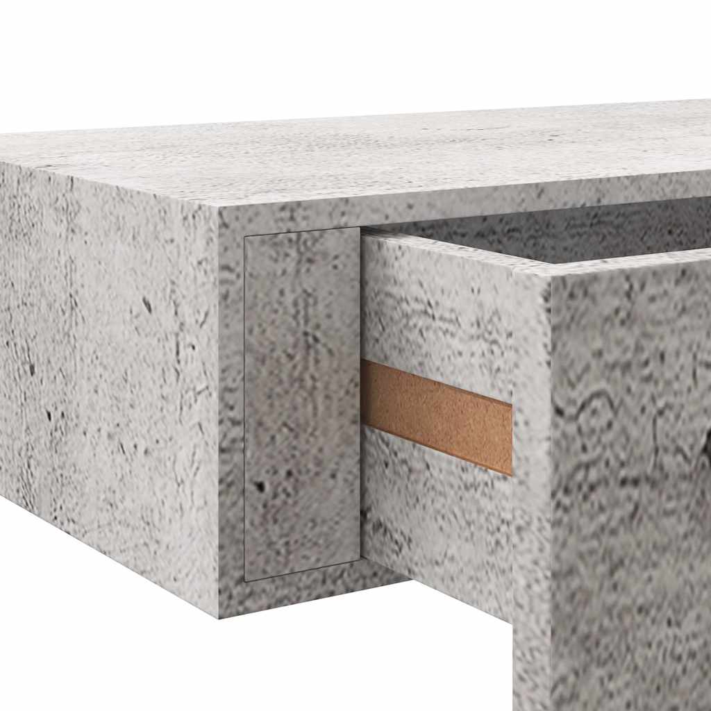 Wall-Mounted Drawer Shelf 40X23.5X10Cm Mdf