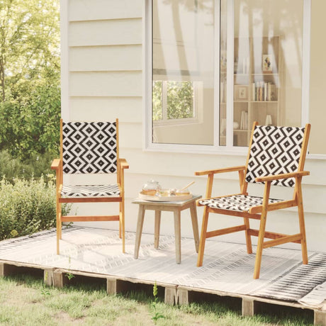 Garden Chairs 4 Pcs Solid Acacia Wood