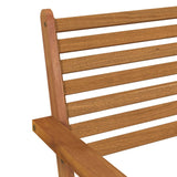Garden Chairs 2 Pcs Solid Acacia Wood