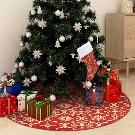 Luxury Christmas Tree Skirt With Sock Fabric