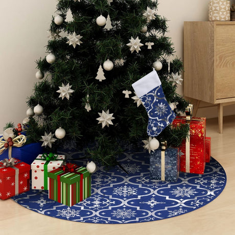 Luxury Christmas Tree Skirt With Sock Fabric