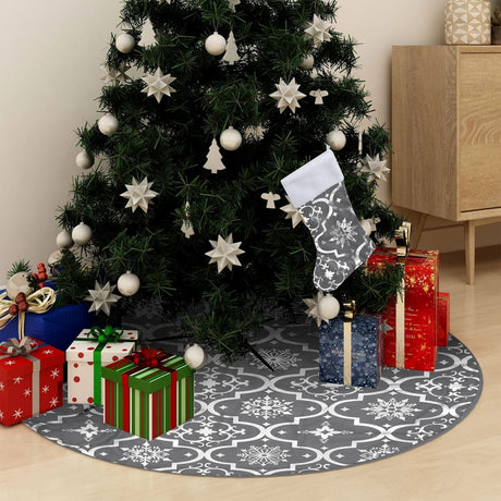 Luxury Christmas Tree Skirt With Sock Fabric