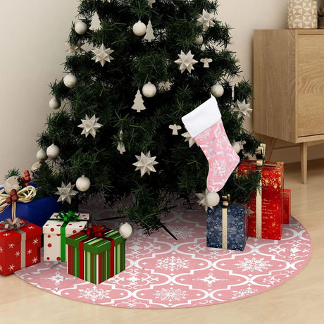 Luxury Christmas Tree Skirt With Sock Fabric