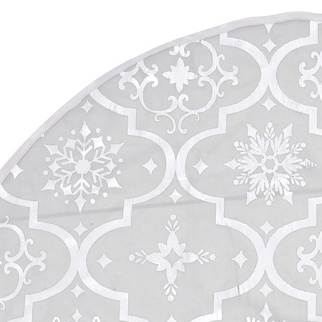 Luxury Christmas Tree Skirt With Sock Fabric