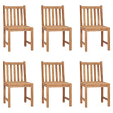 Garden Chairs 4 Pcs Solid Teak Wood