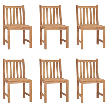 Garden Chairs 4 Pcs Solid Teak Wood