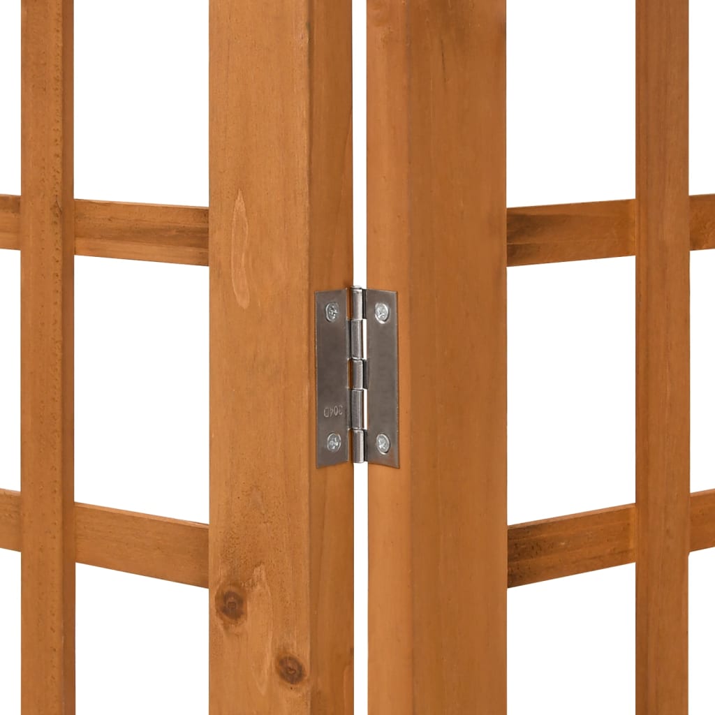3-Panel Room Divider/Trellis Solid Fir Wood 121X180.5 Cm