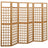 3-Panel Room Divider/Trellis Solid Fir Wood 121X180.5 Cm