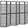 3-Panel Room Divider/Trellis Solid Fir Wood 121X180.5 Cm