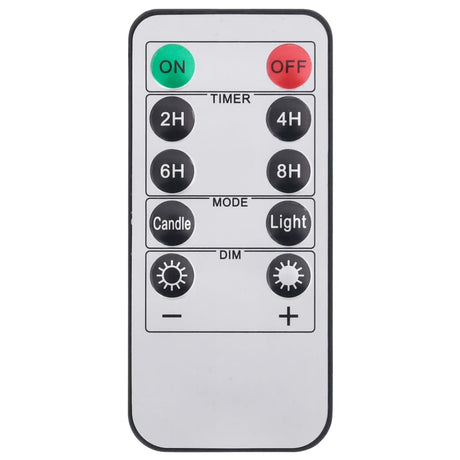Flameless Led Candles 24 Pcs With Remote Control Warm White