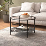 Tea Table 70 Cm Tempered Glass