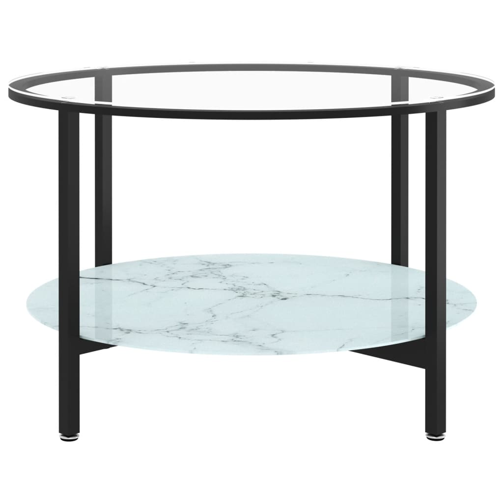 Tea Table 70 Cm Tempered Glass