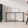 Console Table White 160X35X75.5 Cm Tempered Glass