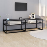 Tv Cabinet 160X40X40.5 Cm Tempered Glass