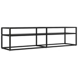 Tv Cabinet 160X40X40.5 Cm Tempered Glass