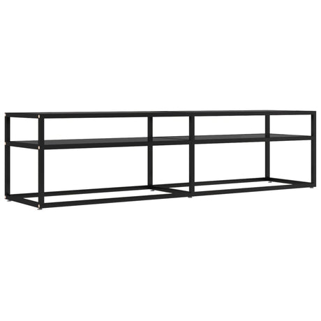 Tv Cabinet 160X40X40.5 Cm Tempered Glass