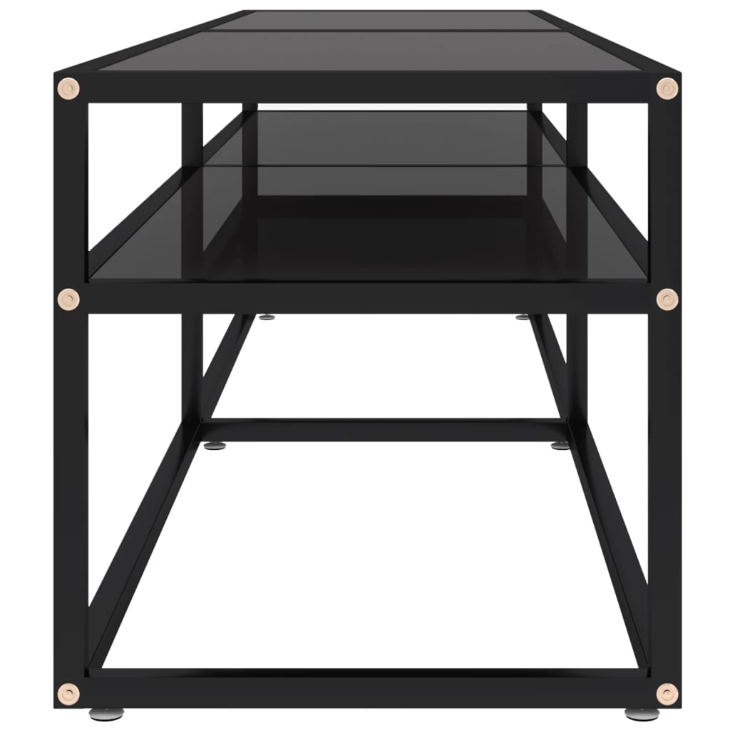 Tv Cabinet 160X40X40.5 Cm Tempered Glass