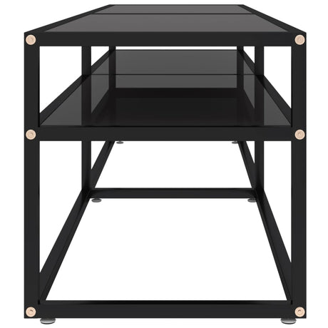 Tv Cabinet 160X40X40.5 Cm Tempered Glass