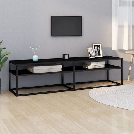 Tv Cabinet 160X40X40.5 Cm Tempered Glass