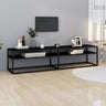 Tv Cabinet 160X40X40.5 Cm Tempered Glass