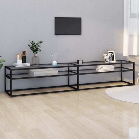Tv Cabinet 160X40X40.5 Cm Tempered Glass