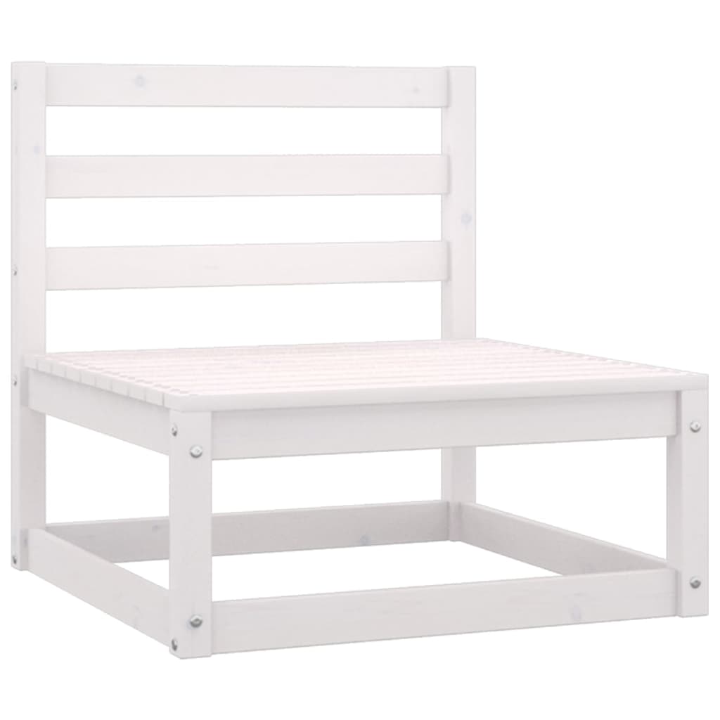 Garden 2-Seater Sofa Solid Pinewood