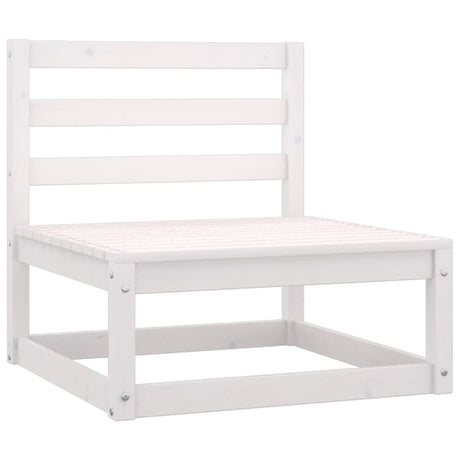 Garden 2-Seater Sofa Solid Pinewood