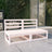 Garden 2-Seater Sofa Solid Pinewood