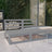 Garden 2-Seater Sofa Solid Pinewood