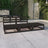3 Piece Garden Lounge Set Solid Pinewood