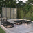 5 Piece Garden Lounge Set Solid Wood Pine