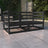 Garden 2-Seater Sofa Solid Pinewood