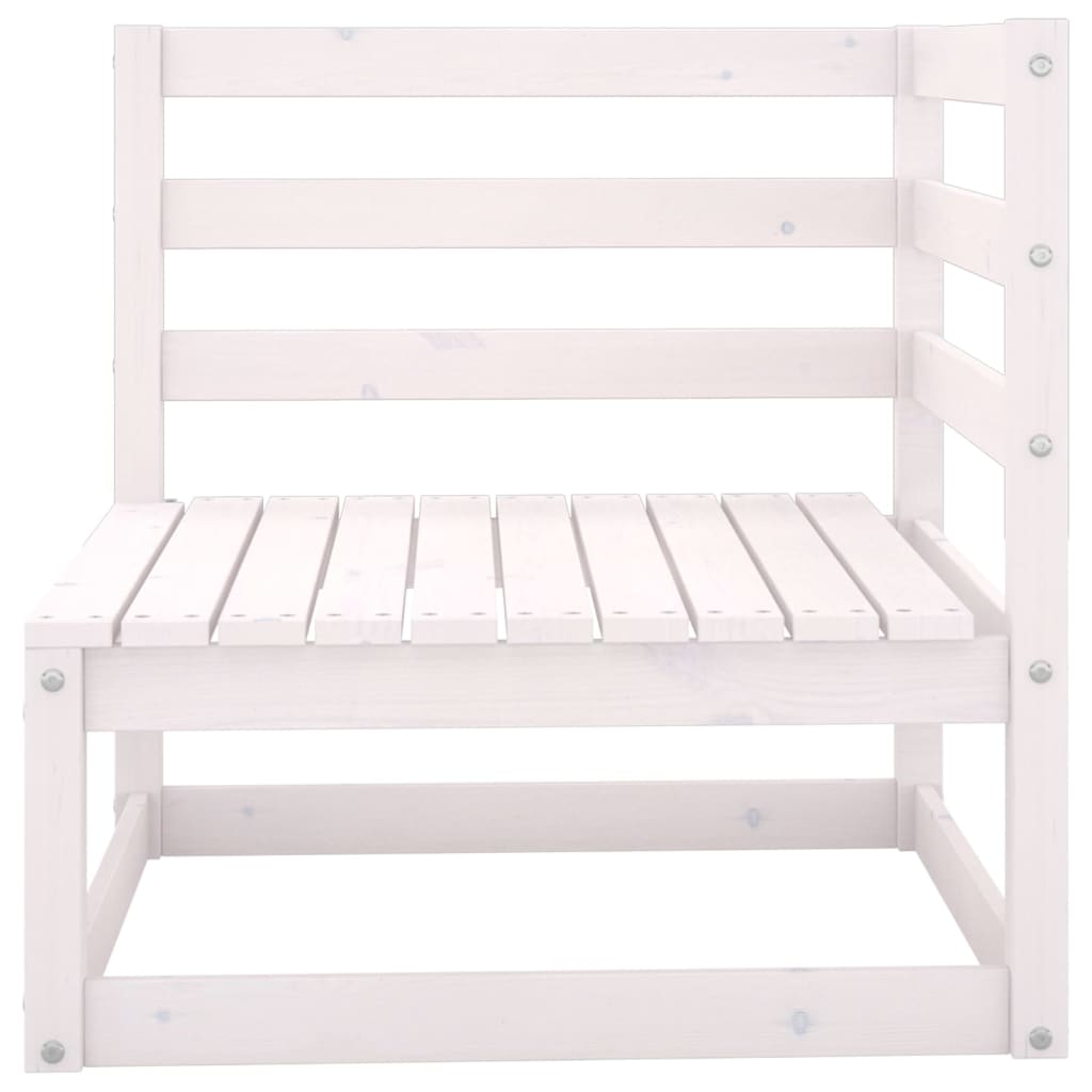 5 Piece Garden Lounge Set Solid Pinewood