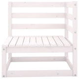 5 Piece Garden Lounge Set Solid Pinewood