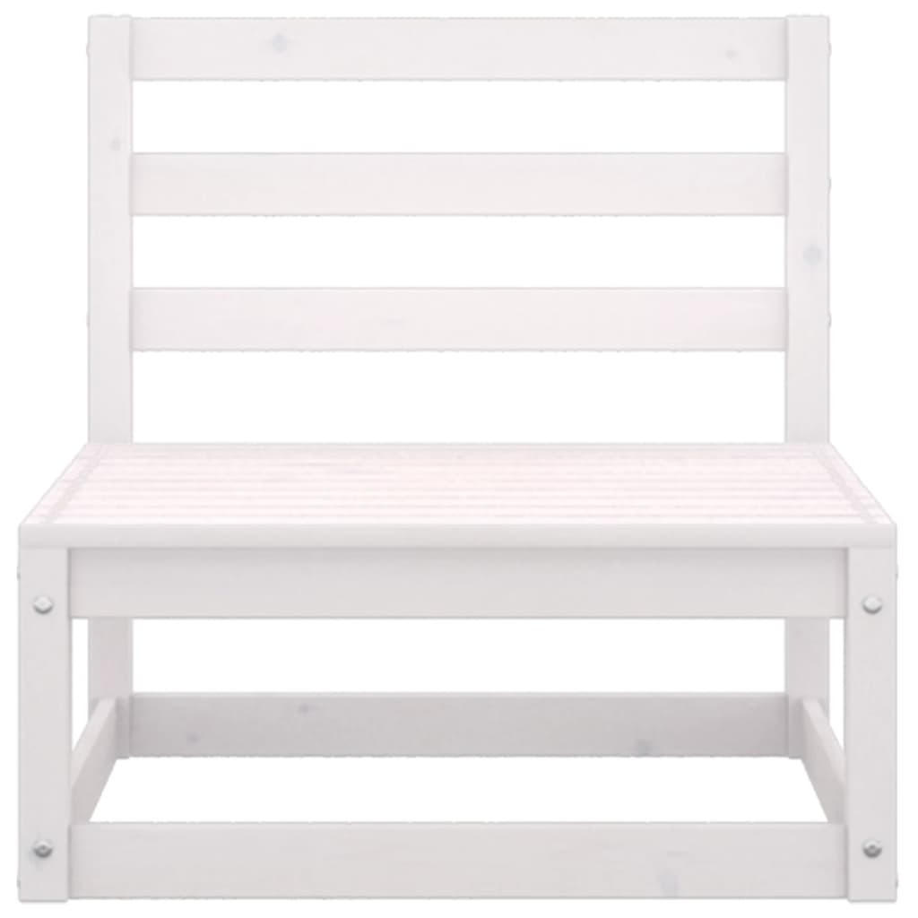 4 Piece Garden Lounge Set Solid Wood Pine